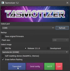 Flashing the NodeMCU V3