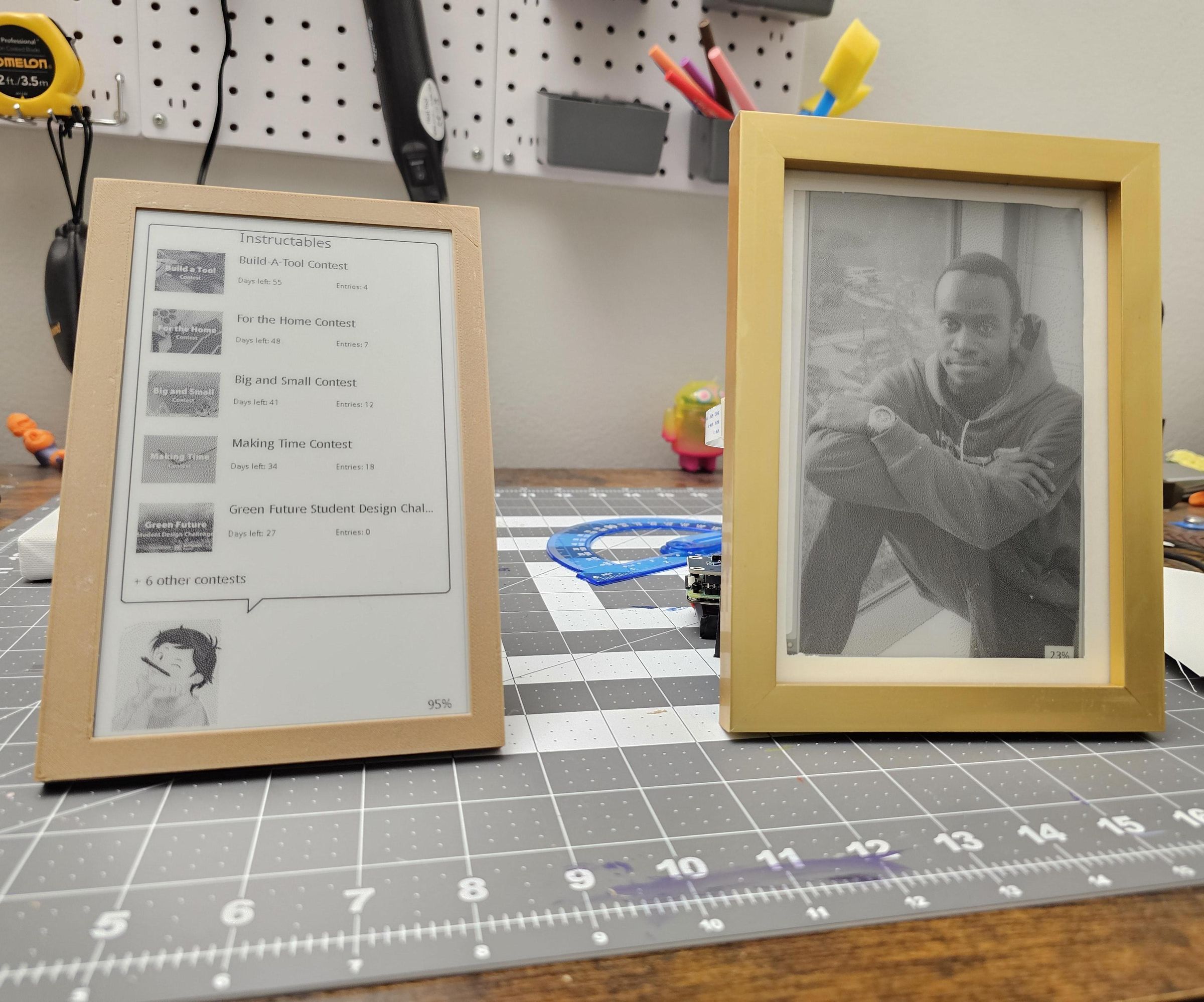Building Glance: an E-ink Dashboard/ Photo Album Display