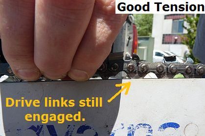How to Tension a Chainsaw Chain