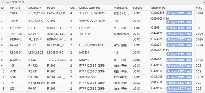 ELECTRONIC COMPONENTS