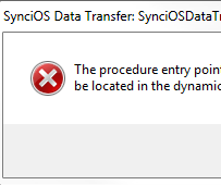 How to Fix the  "Entry Point Not Found" Error?