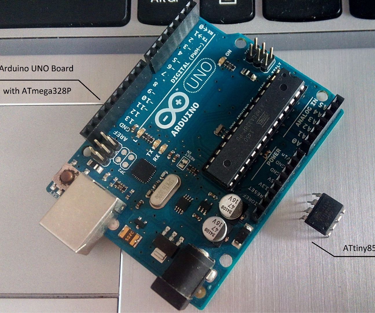 How to Program the ATtiny85 With the Arduino Uno Board