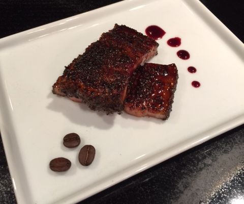 Coffee Bacon Steak Awake