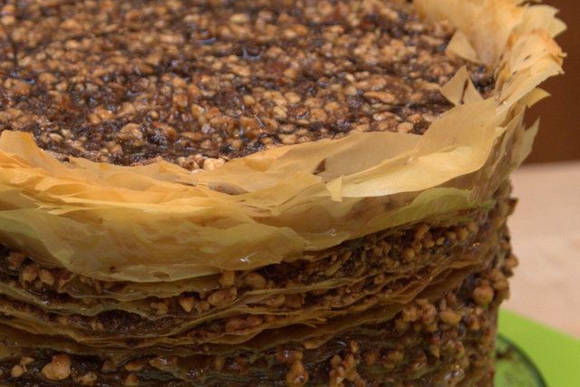 314 Layer Chocolate-Hazelnut Baklava Pi(e)