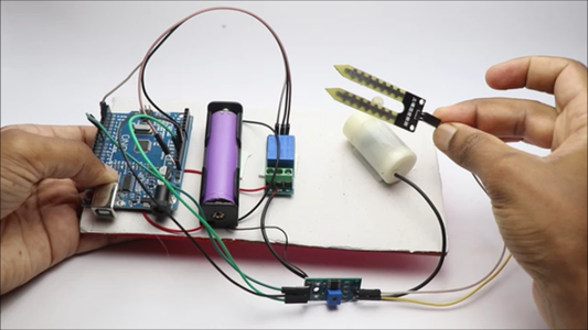 Automatic Plant Watering System Using Arduino in an Easy Way : 4 Steps ...