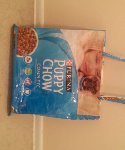 Grocery Bag From Dog Food Bag!
