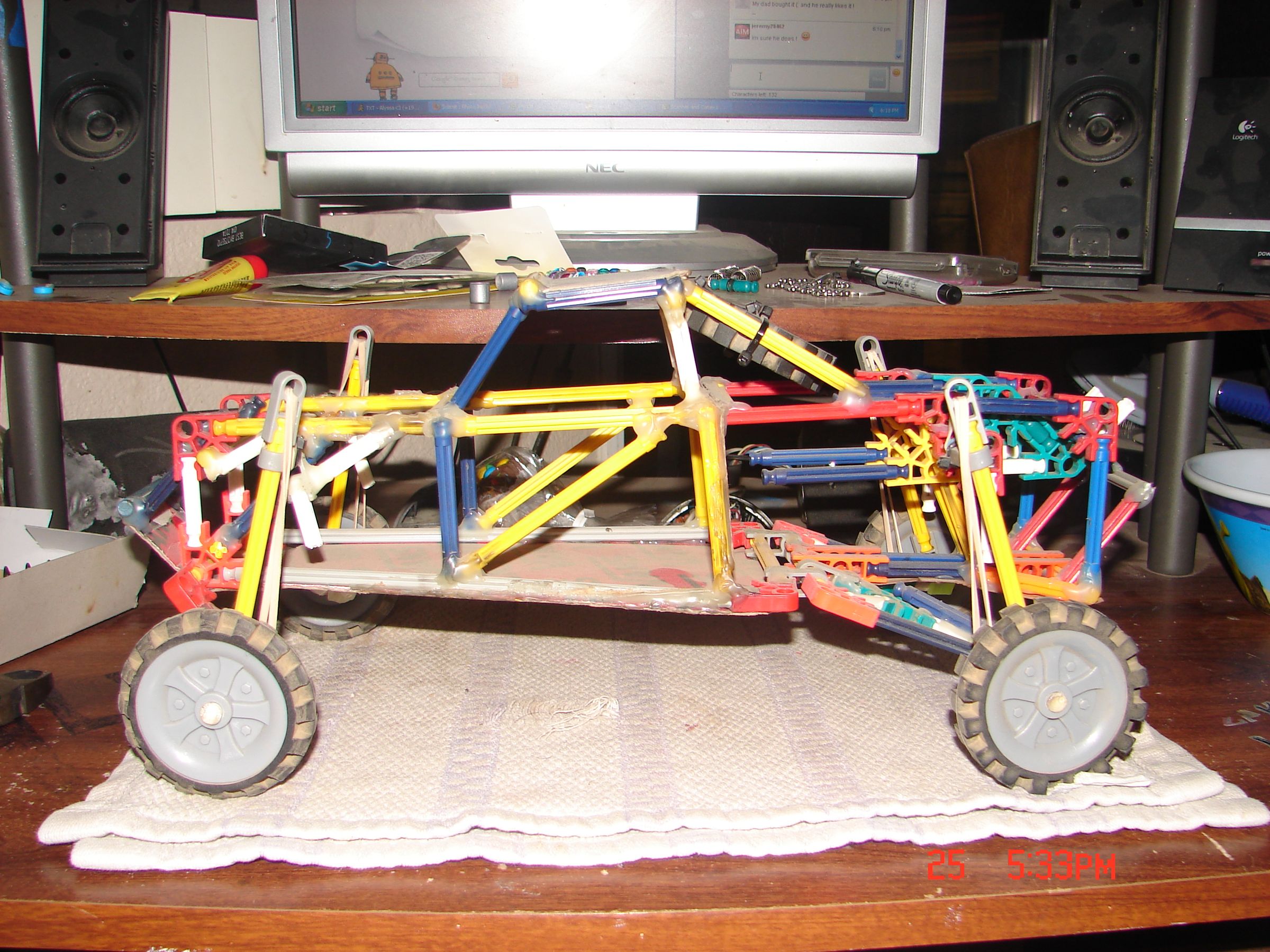 Knex Single Seat Buggy