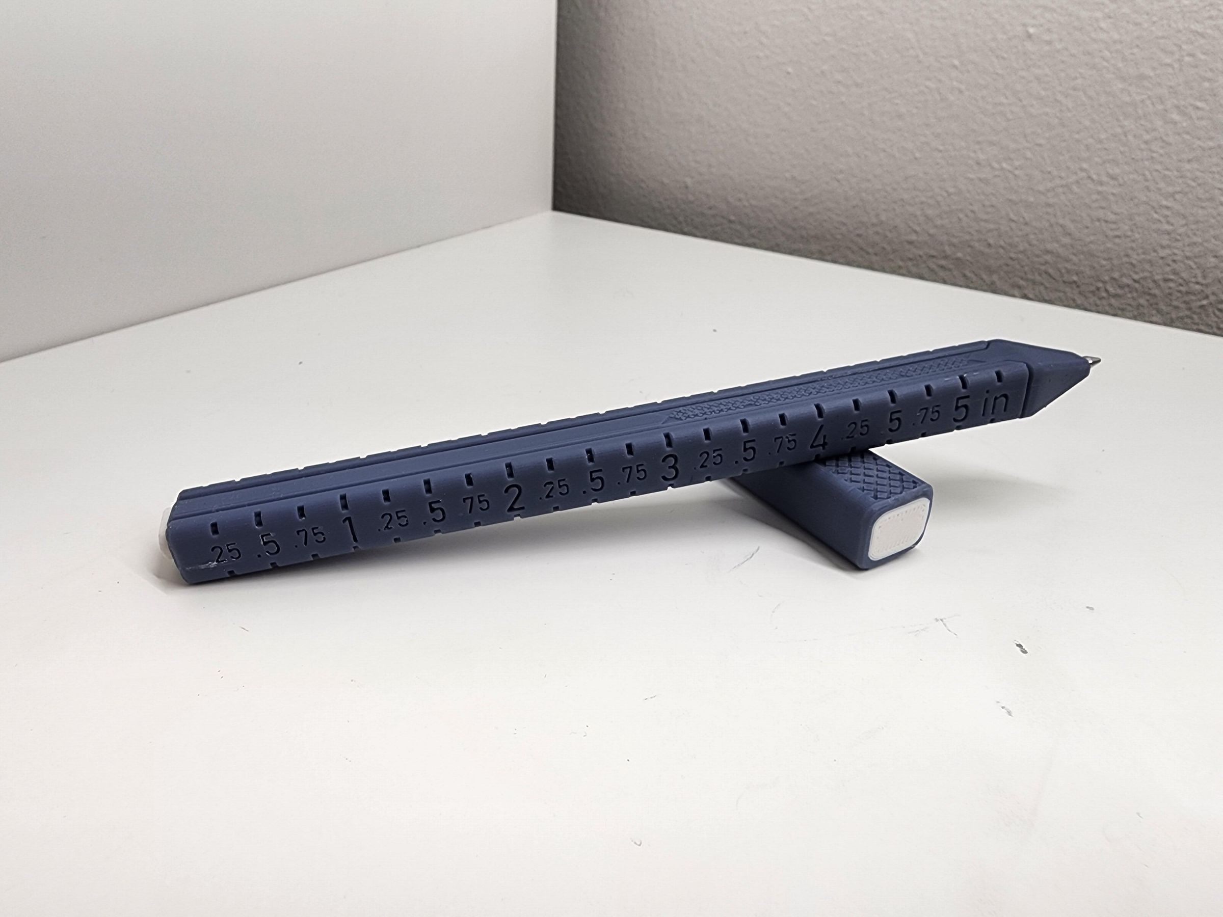 Make Your Own Pen With a Built-In Ruler : 4 Steps (with Pictures ...