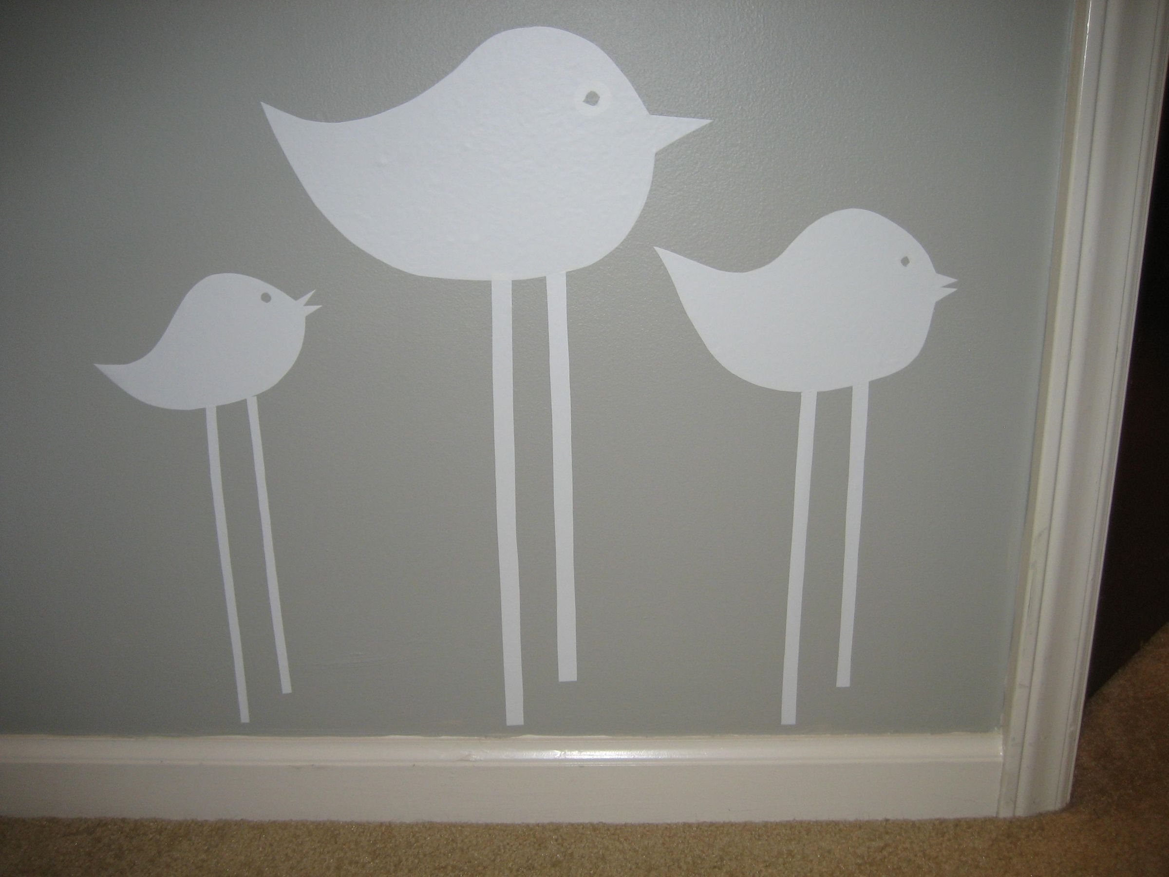 Birdie Wall Decals!!!