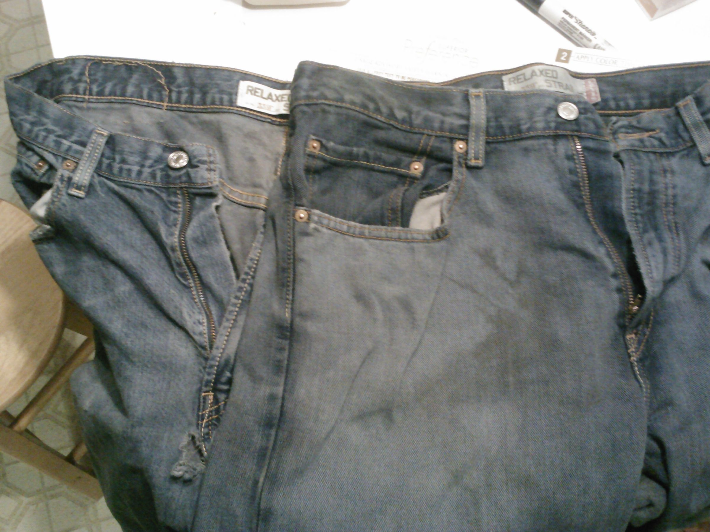 Dye Blue Jeans 5 Steps Instructables