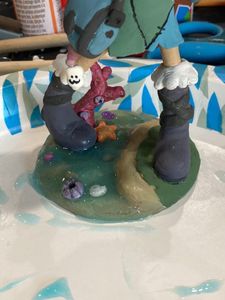 Creating the "water" on the Base