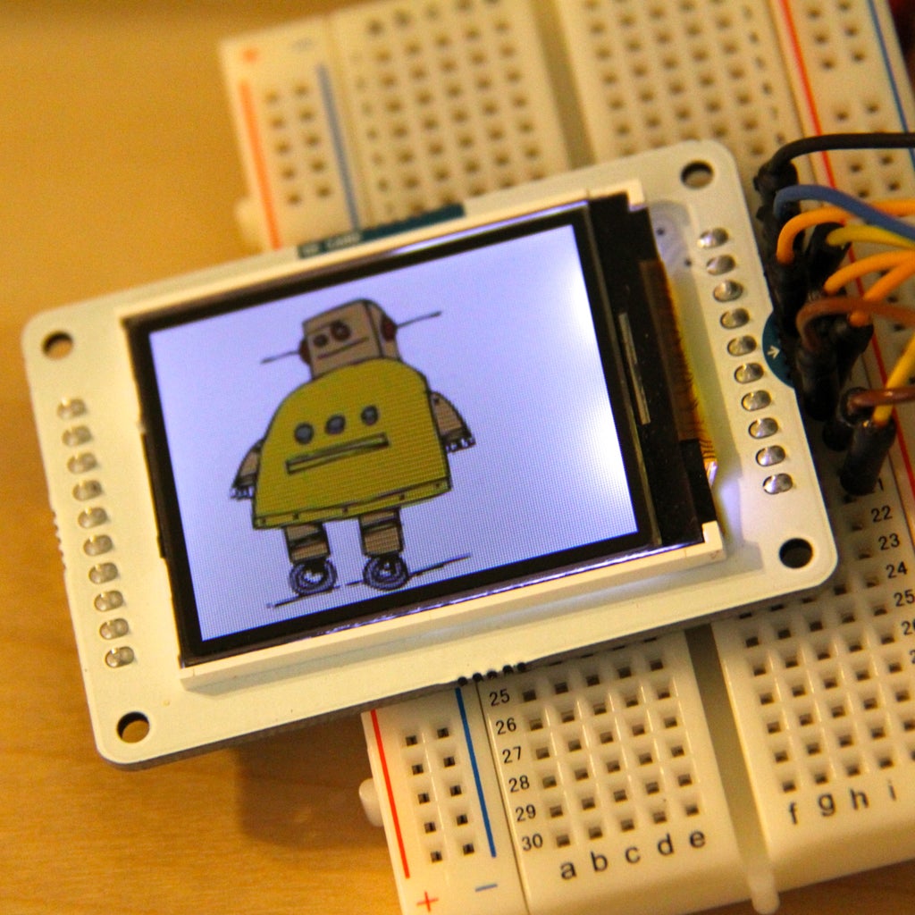 Your Image on an Arduino! - TFT LCD Screen Guide