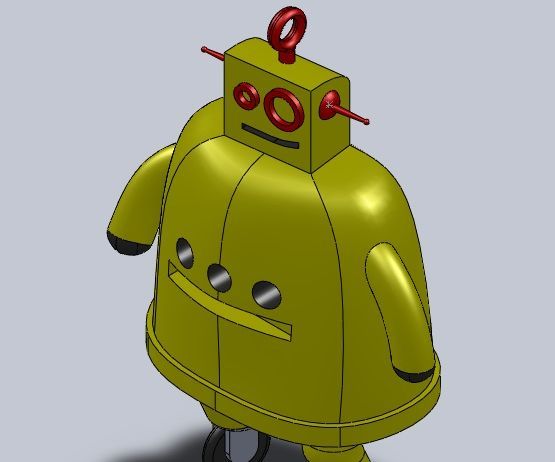 Instructables Robot Ornament