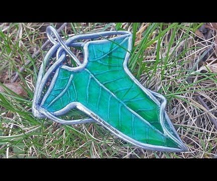 Lord of the Rings Leaf Brooch