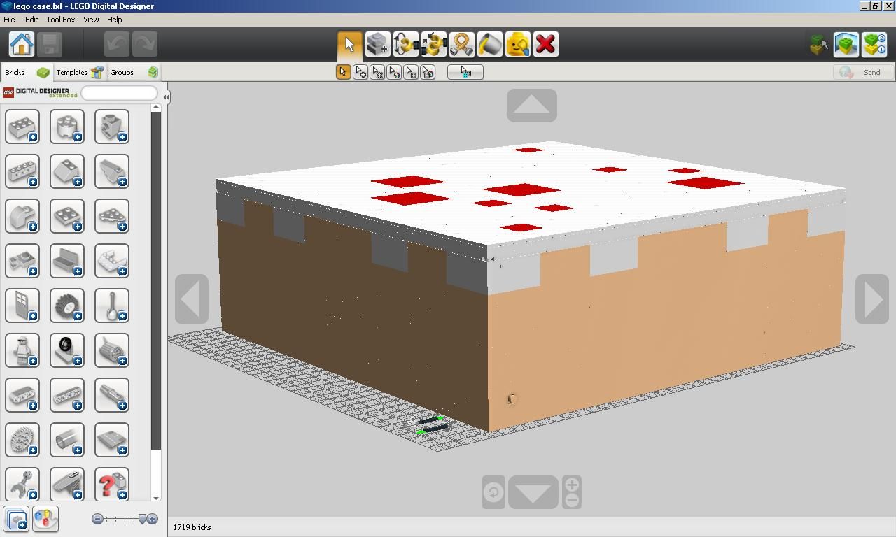 Lego/Minecraft Case Mod