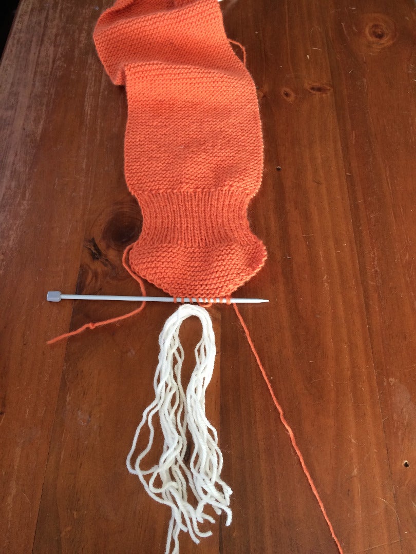 Knitting on Straight Needles