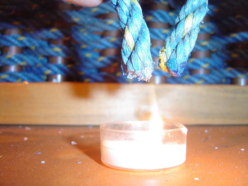 Fusing Rope Steps How to Make a Doormat Out of Recycled ROPE! : 9 Steps - Instructables