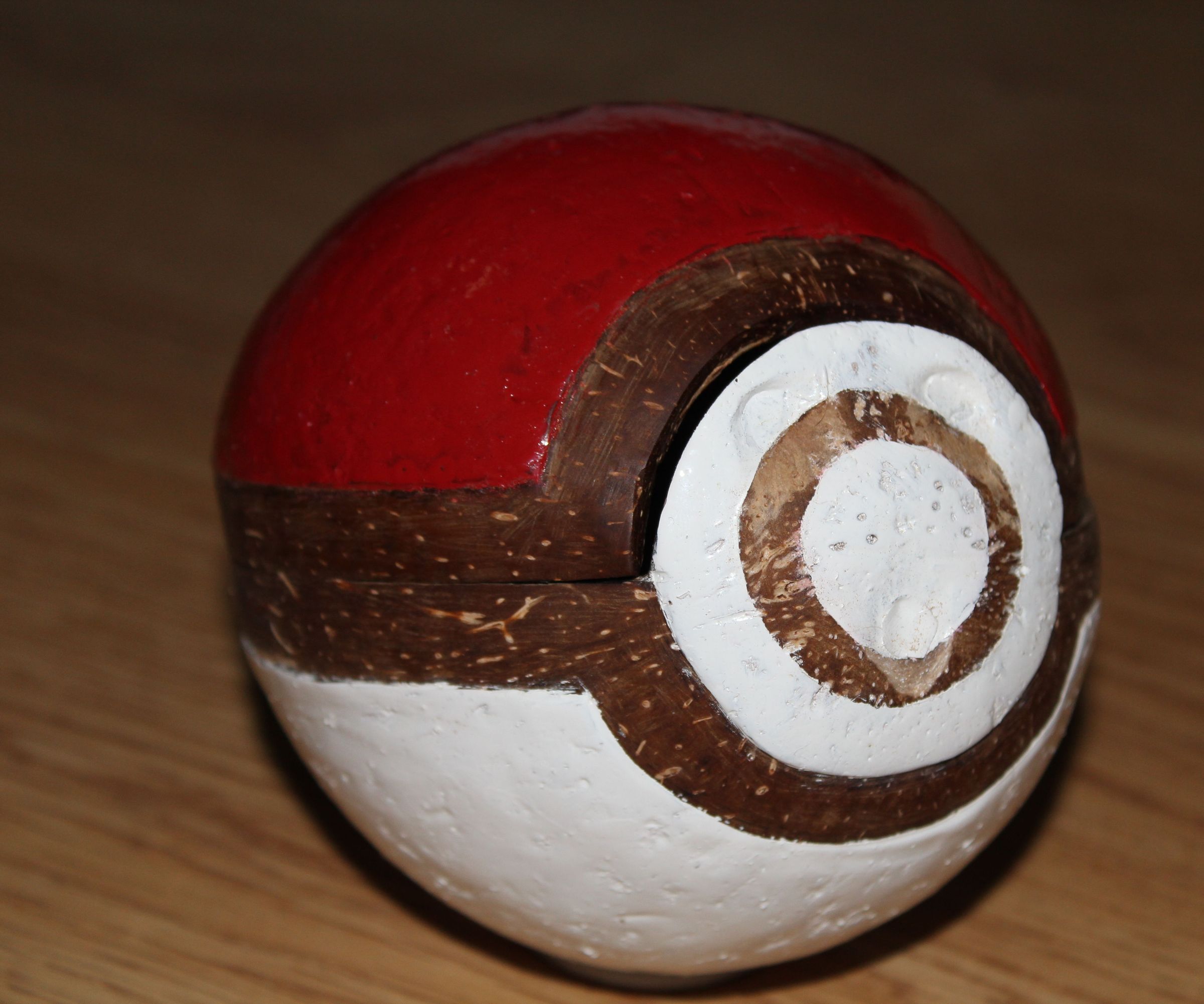 DIY Coconut Pokeball