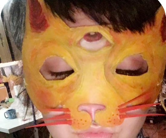 Cardboard Masks by Alex, Jessi, and Mark 