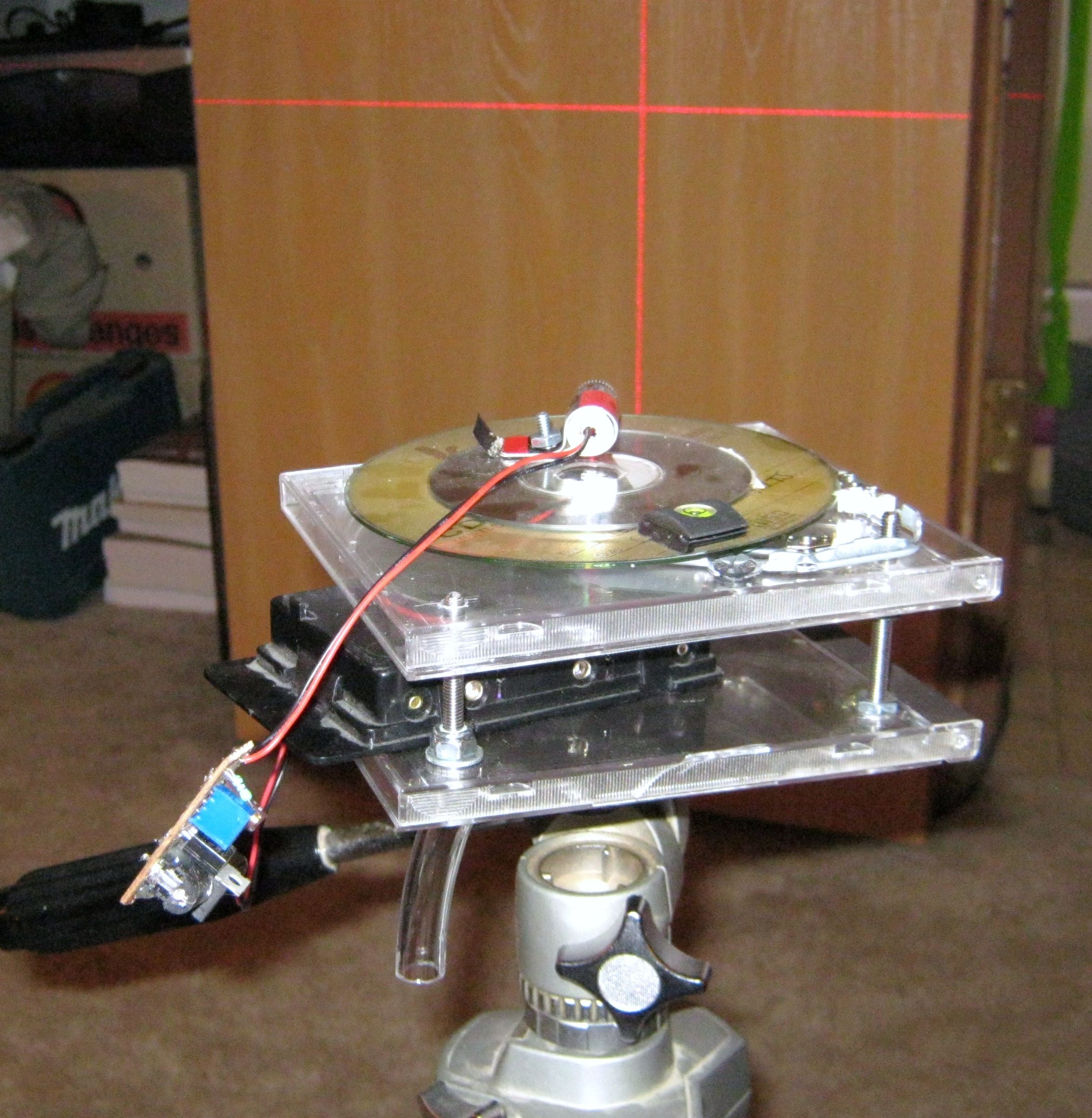 ManualLevelingLaserCross