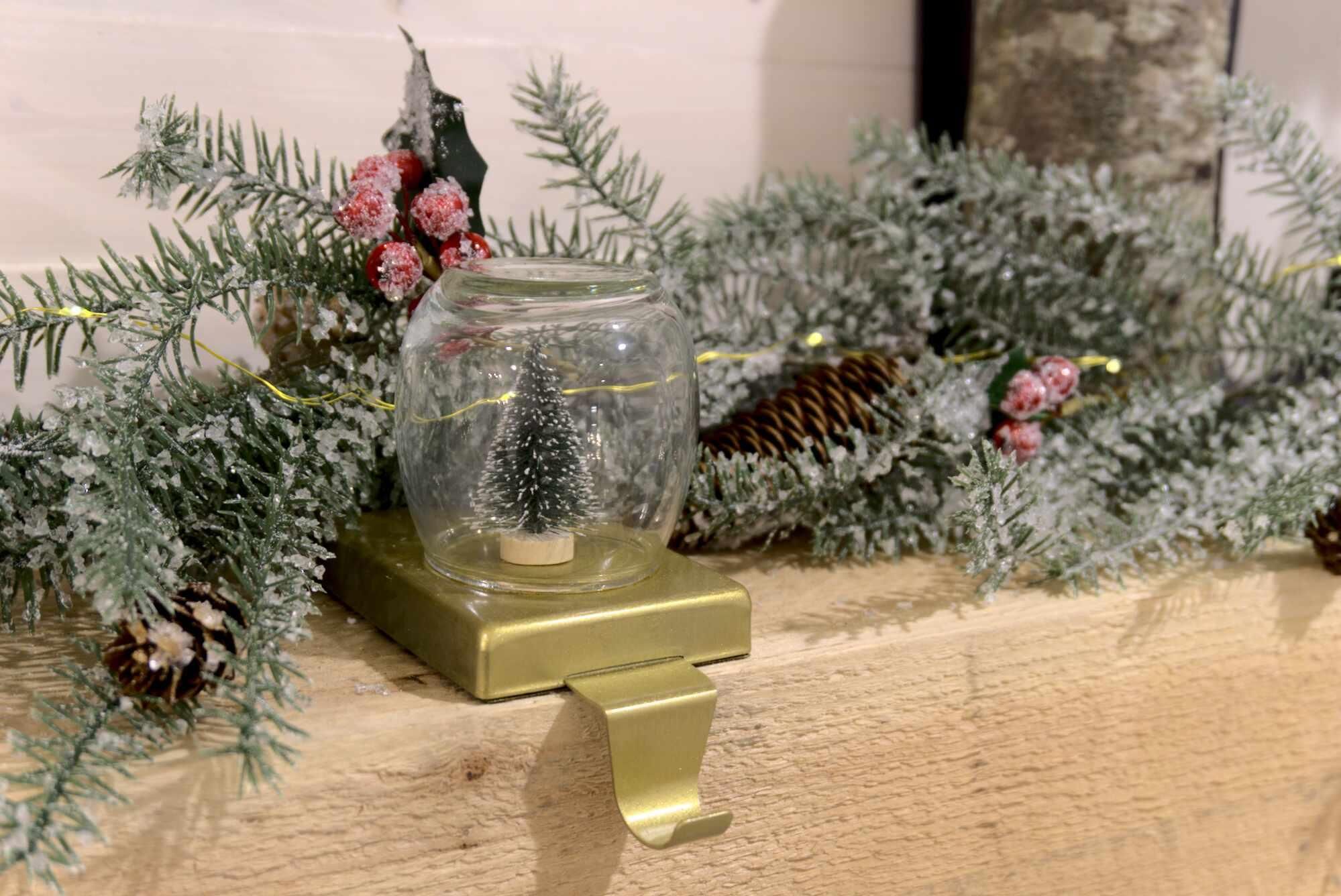 Snow Globe Inspired Stocking Holder 5 Steps (with Pictures) Instructables