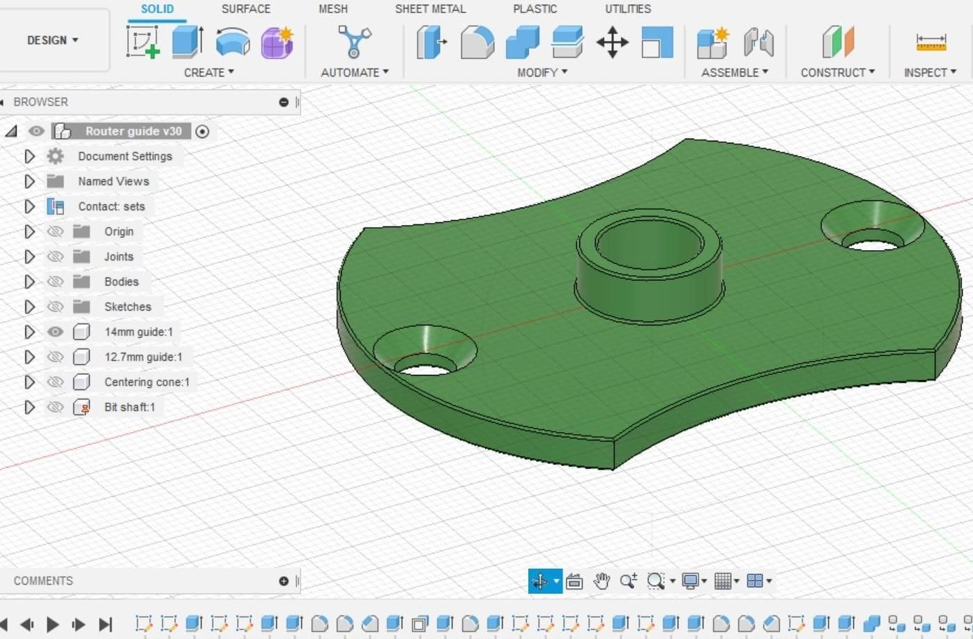 DIY Router Guides, Collars and Templates With Fusion 360 : 8 Steps ...