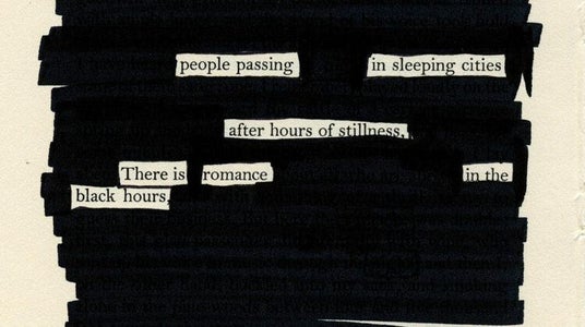 Creating a Blackout Poem