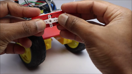 How to Make Obstacle Avoiding Car Using Arduino : 6 Steps (with ...
