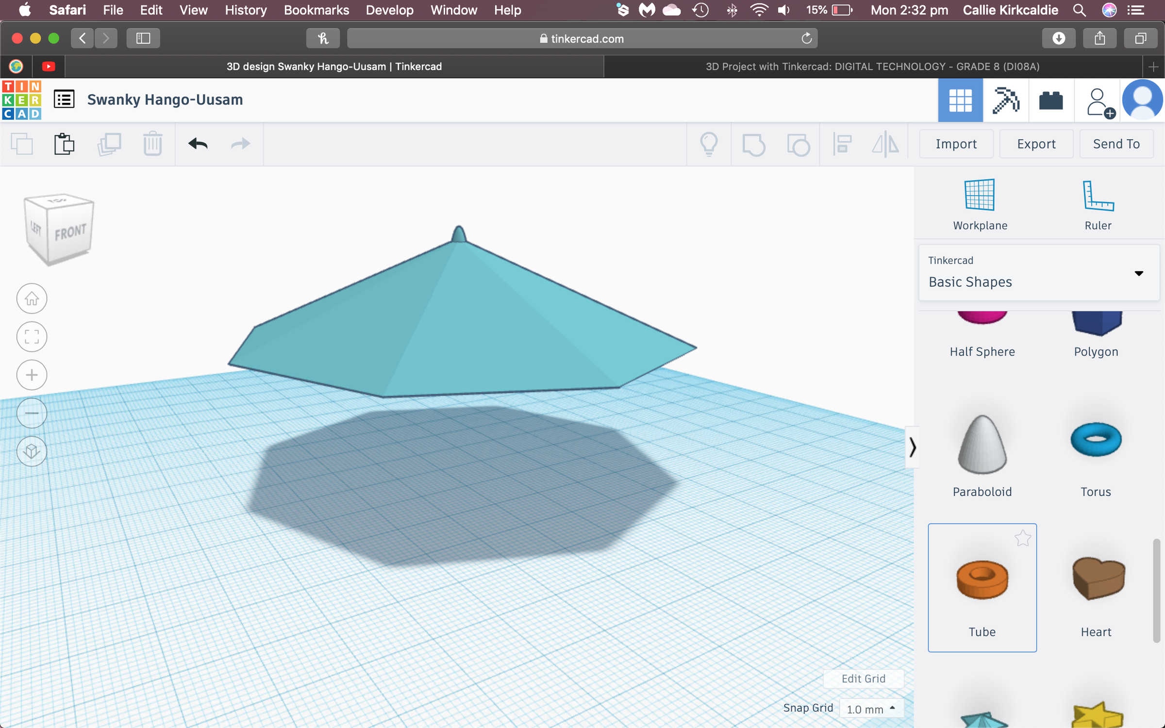 3D Design With Tinkercad How to Make a Cute Star Umbrella 17 Steps
