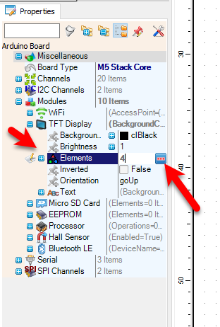 In Visuino Set Components photo 3