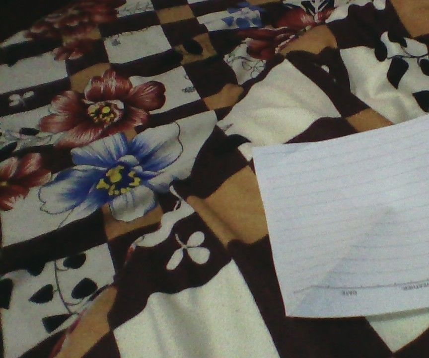 Triangular Orginami Letters