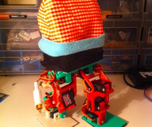 Walking Biped (4 Servos Per Leg)