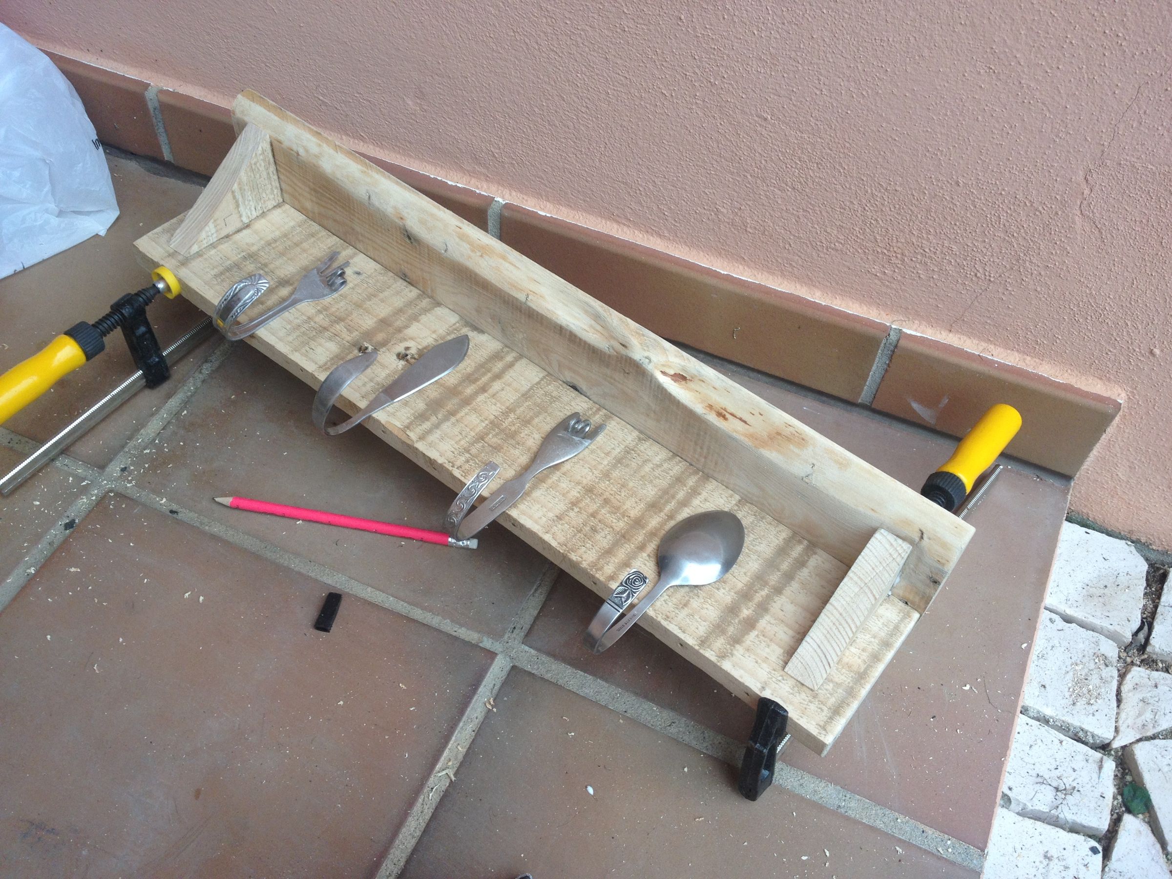 Upcycled Coat Rack Instructables