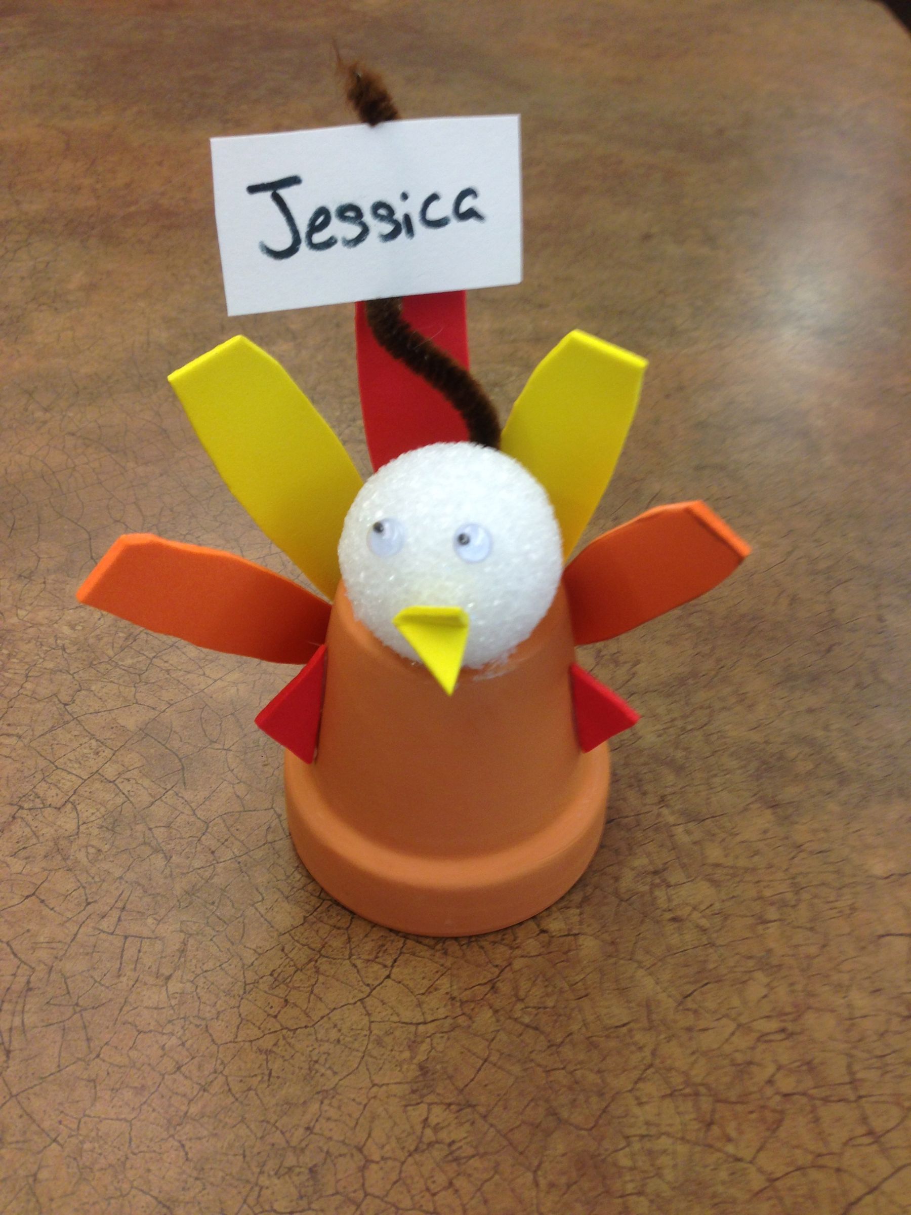 How to Make a Thanksgiving Place Card Holder
