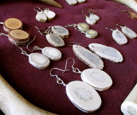 Antler Earrings