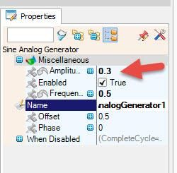 In Visuino Set Components