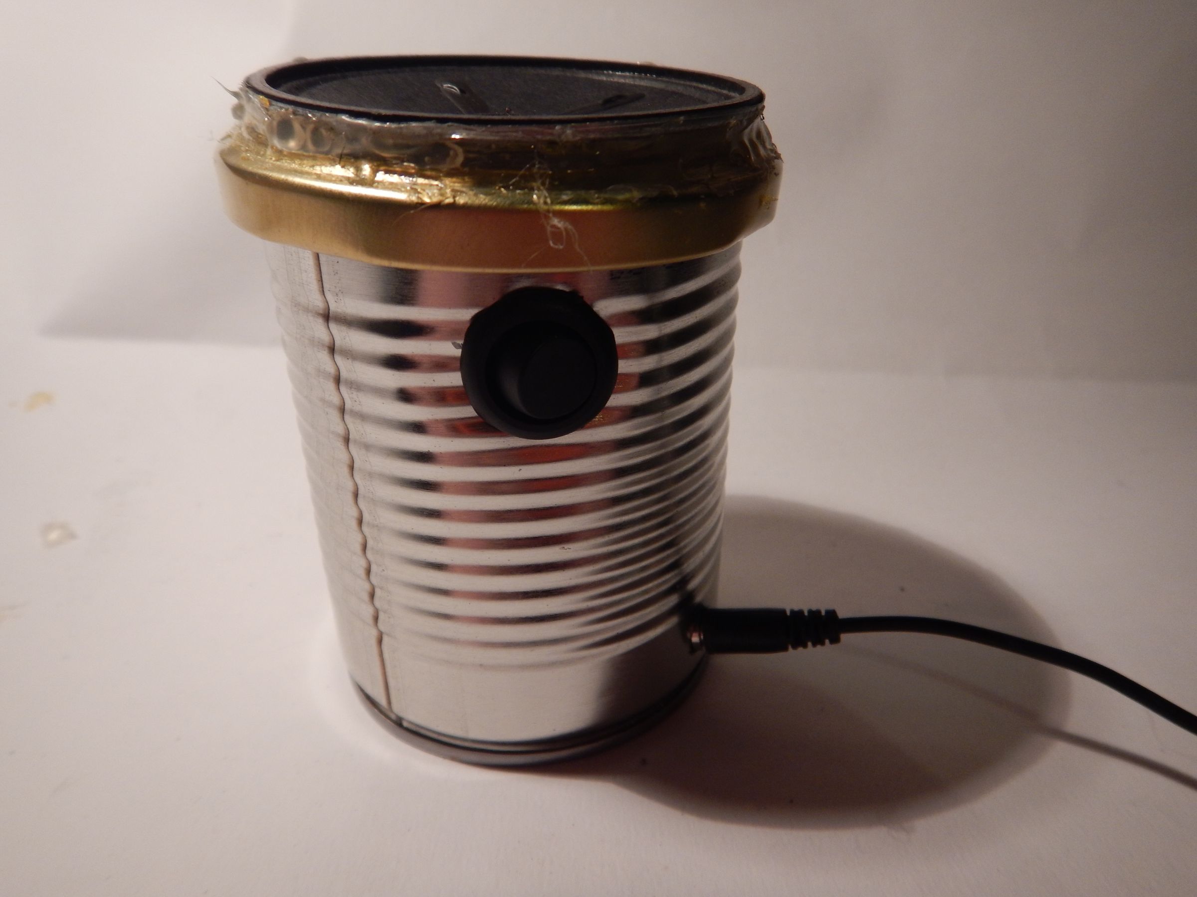 Tin Can Speaker 6 Steps (with Pictures) Instructables