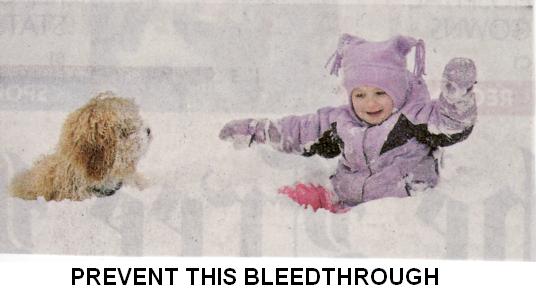 Copy or Scan From Thin Paper Without Bleedthrough From the Back