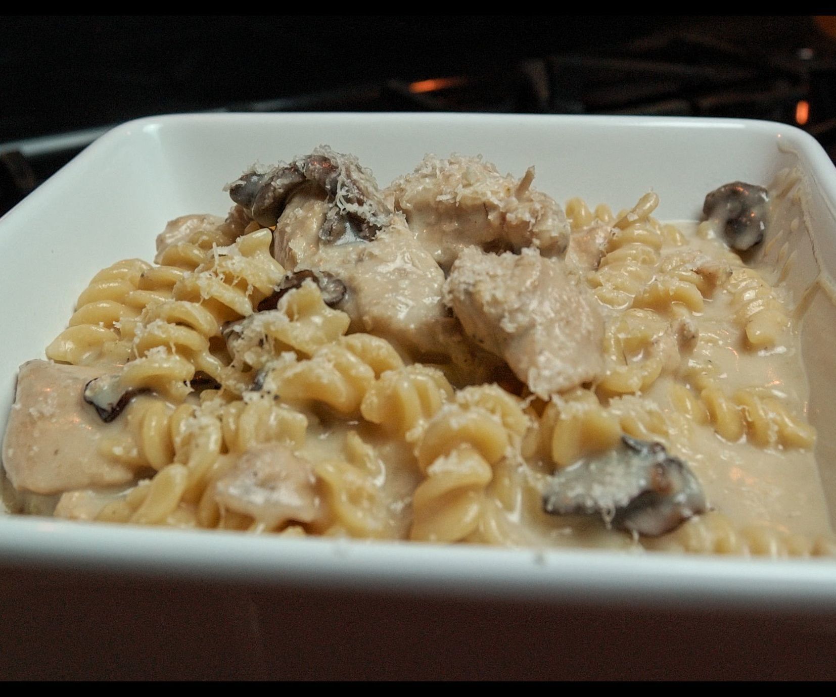 One Pot Chicken Tetrazzini