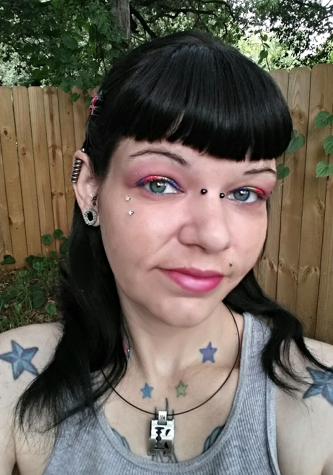 Bright Colorful Rainbow Eyes