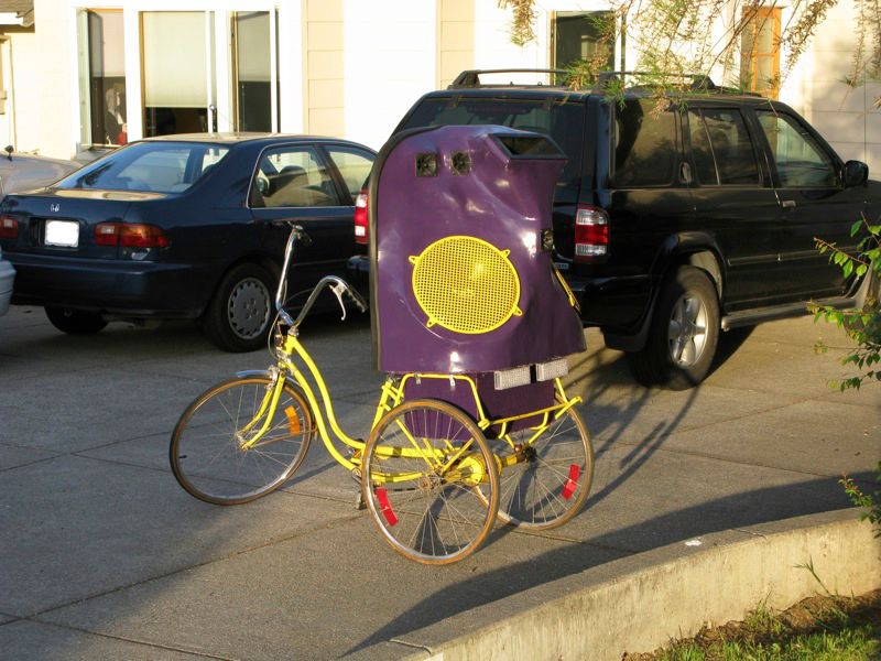 Make a GhettoBlaster Tricycle