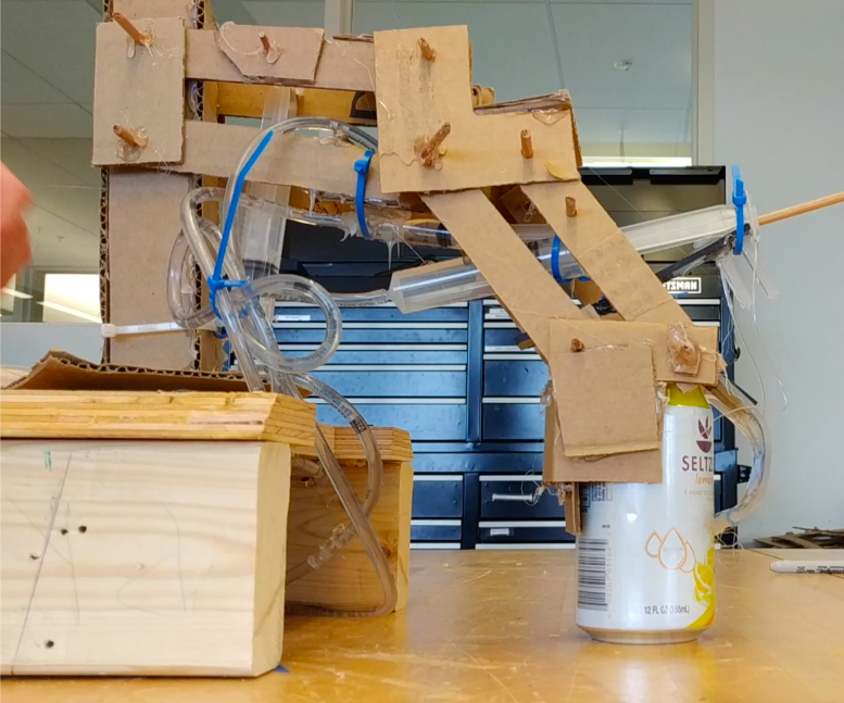 Syringe Powered Hydraulic Arm 3 Steps Instructables