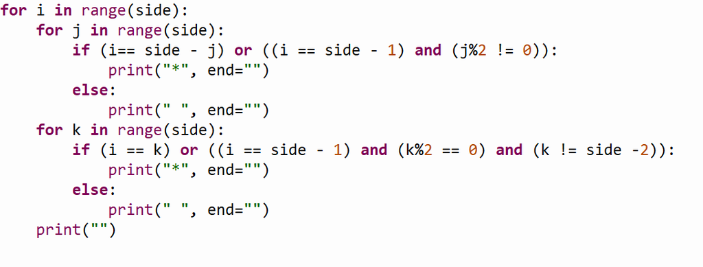 How To Draw A Triangle In Python