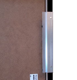 Attach Matching Flush Bracket to the Back of the Picture Frame, Making Sure It Is Centered