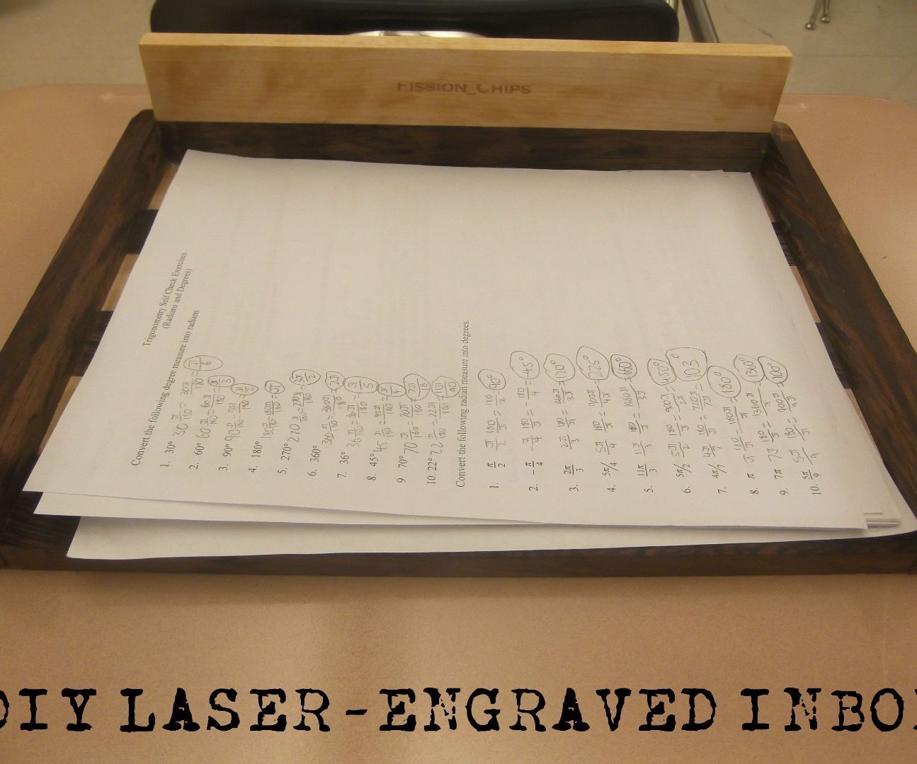 DIY Laser Engraved Inbox