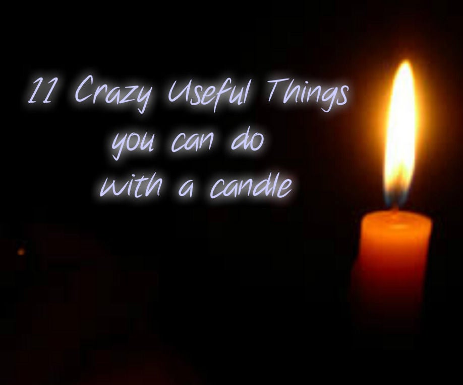 11 Crazy Useful Things You Can Do With a Candle Instructables