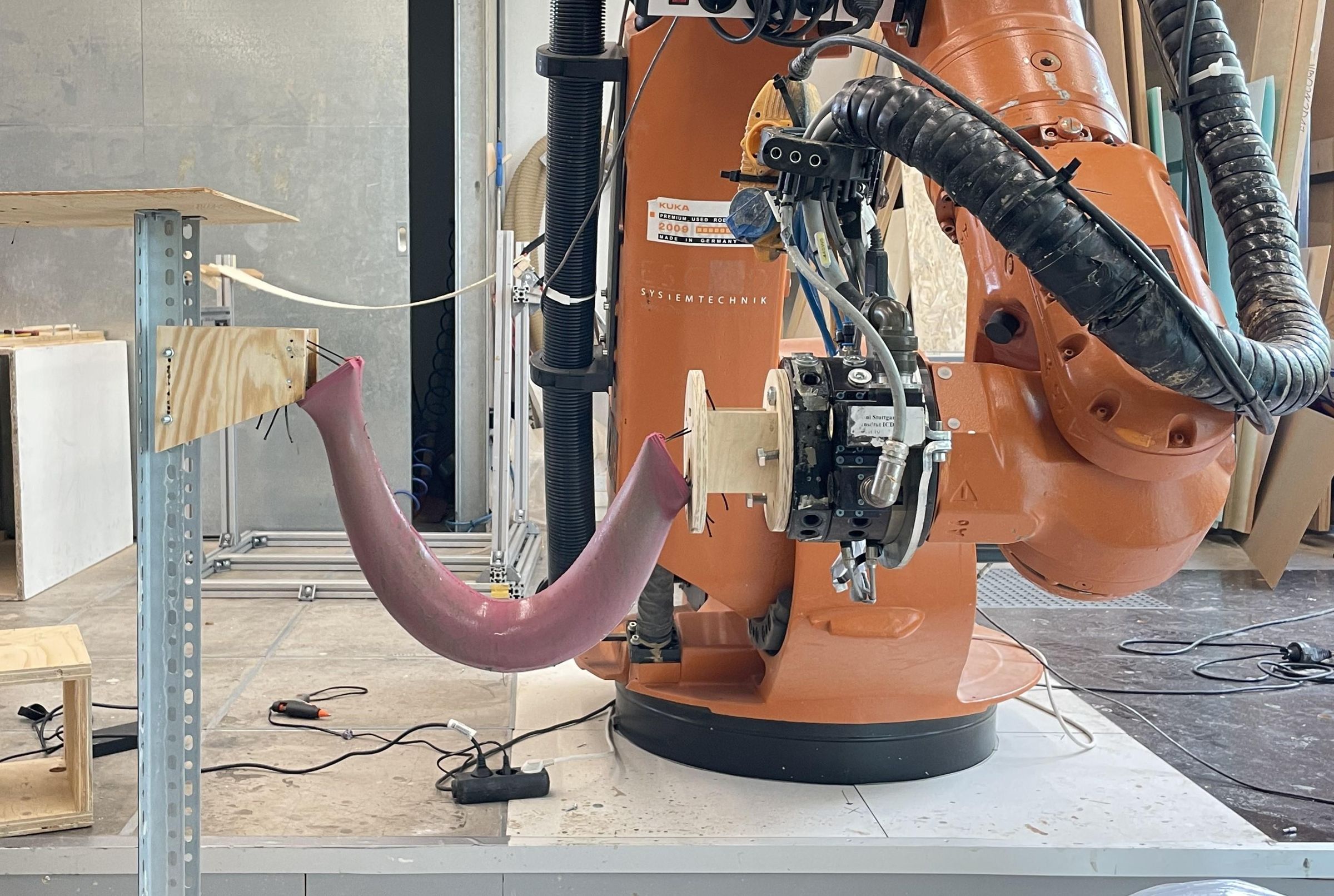 Fabric Formwork1.0 (Shuangying Xu, Yuxin Qiu, Min Deng)