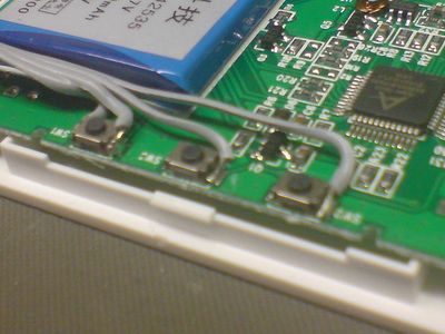 Solder Wires Onto Lcd Photo Frame