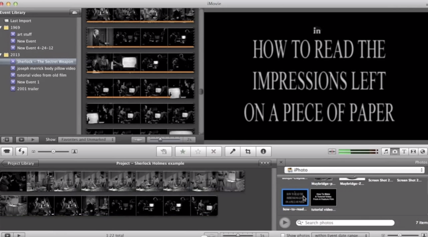 Make a Tutorial Video From a Feature Film