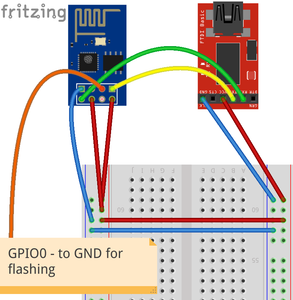 Working With Arduino IDE + FTDI232 + ESP-01 / ESP-12